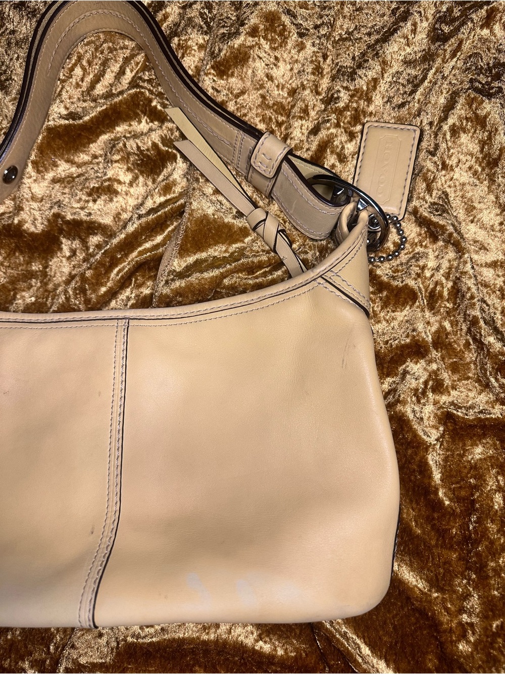 Coach vintage Y2K Shoulder Bag in Beige